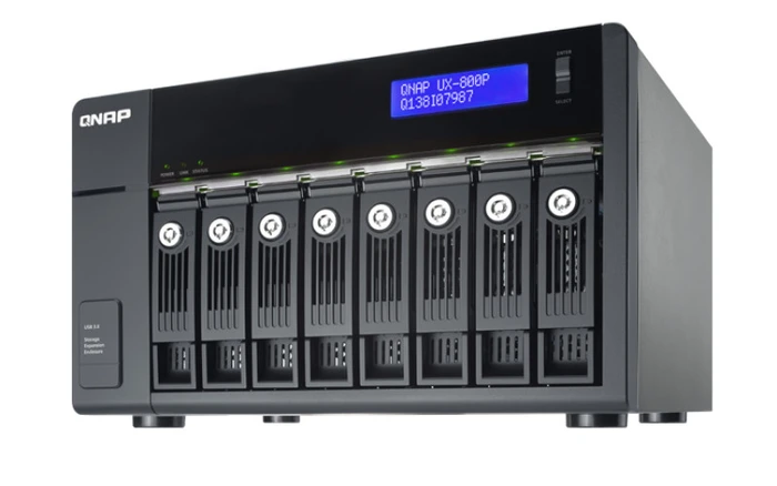 QNAP Expansion Unit UX-800p 32TB, 1x USB-A 3.0