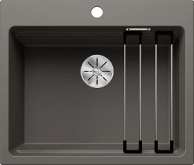 Blanco Etagon 6 InFino Einbau Becken mittig vulkangrau
