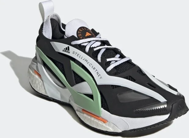 adidas Solar Glide core black/cloud white/bliss green (Damen)