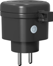 Immax Neo Lite Smart Plug Outdoor schwarz, 3680W, Typ E, Smart-Steckdose (07774L)