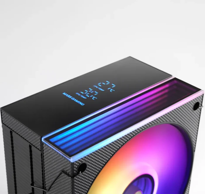 Mars Gaming MCPU-LCD, schwarz
