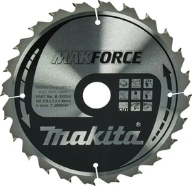Makita MakForce Kreissägeblatt 24Z, 210x2.4x30mm, 1 Stück