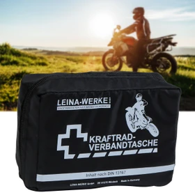 Leina-Werke Kraftrad-Verbandtasche Typ II schwarz