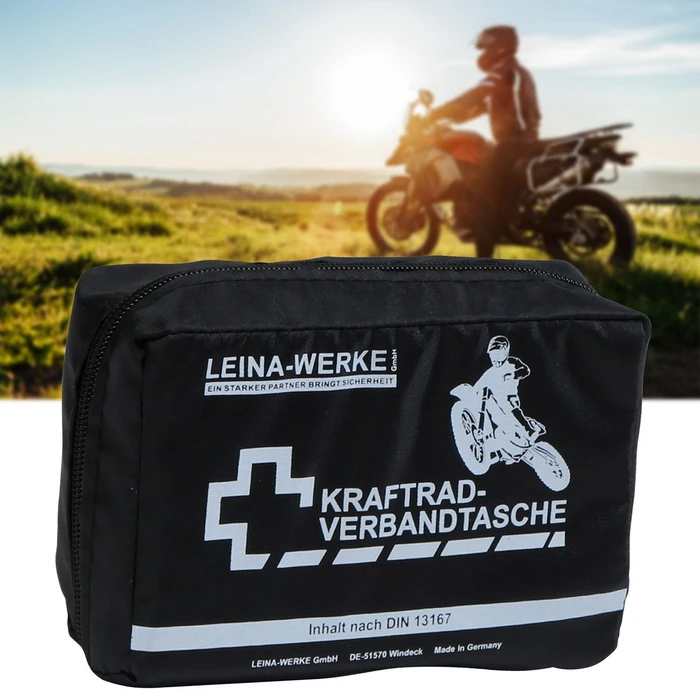 Leina-Werke Kraftrad-Verbandtasche Typ II schwarz