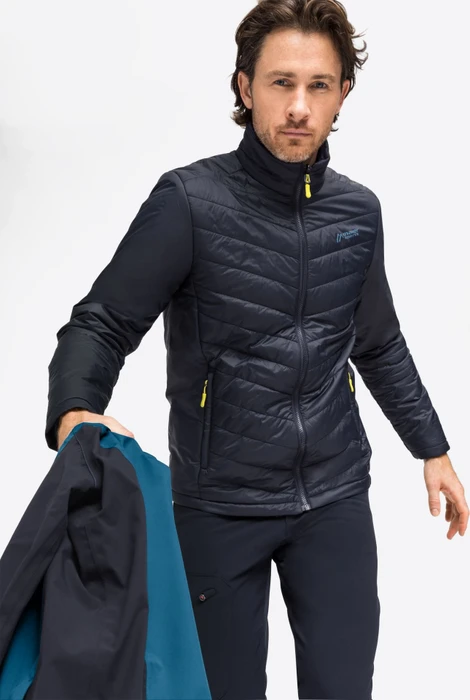 Maier Sports Ribut Funktionsjacke mary p/night sky (Herren)