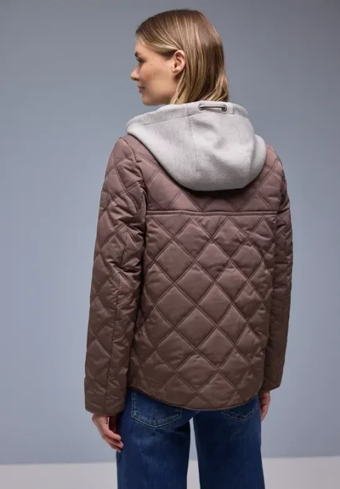 Street One Jacke mit abnehmbarer Kapuze Funktionsjacke mahogany brown (Damen)