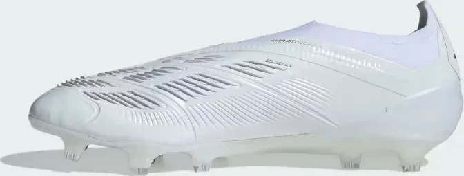 adidas Predator Elite Laceless FG cloud white/silver metallic
