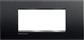 Bticino Livinglight Abdeckrahmen 1-fach, anthrazit