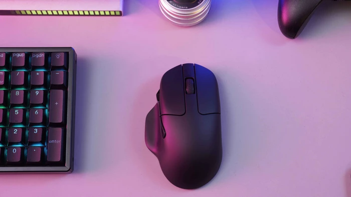 Keychron M7 8K Wireless Mouse schwarz, USB/Bluetooth