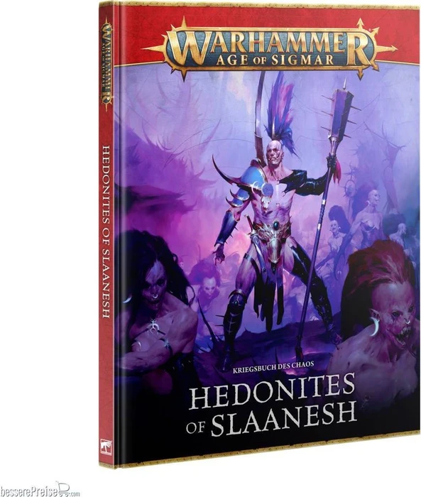 Games Workshop Warhammer Age of Sigmar - Battletome: Hedonites of Slaanesh 2026 (DE)