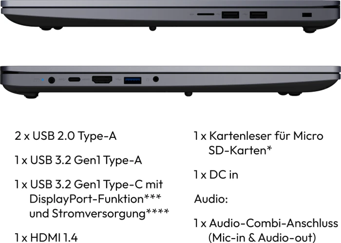Medion Avantum 17 E1e, N100, 4GB RAM, 128GB SSD, DE