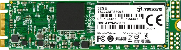 Transcend MTS800S, M.2