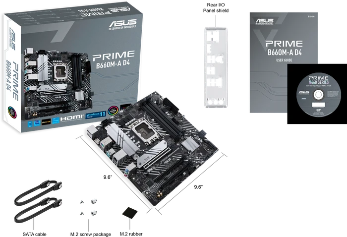 ASUS Prime B660M-A D4 (Intel 1700)