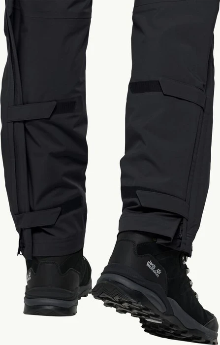Jack Wolfskin Morobbia 3L Fahrradhose lang schwarz