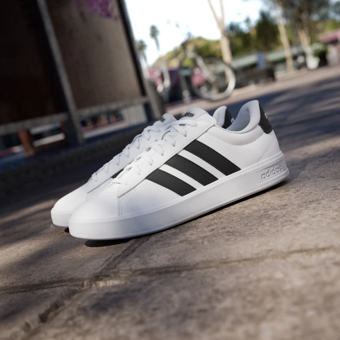 adidas Grand Court 3.0 cloud white/core black