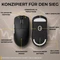 The G-Lab Kult Elite M150 8KHz Wireless Gaming Mouse, schwarz, USB/Bluetooth Vorschaubild
