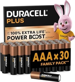 Duracell Plus Micro AAA, 30er-Pack
