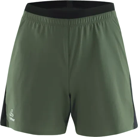 Löffler Running Shorts ASSL Laufhose kurz olive (Damen)