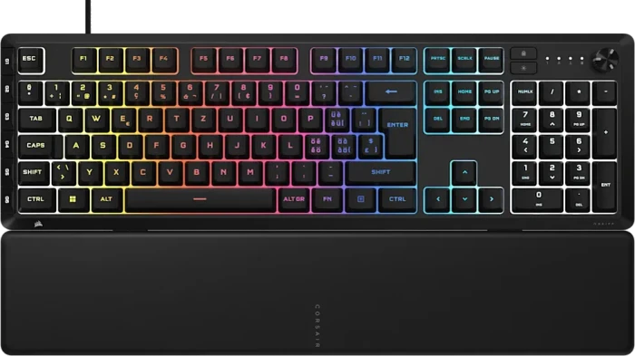 Corsair SKIFF 100 PLUS, schwarz, LEDs RGB, USB, CH