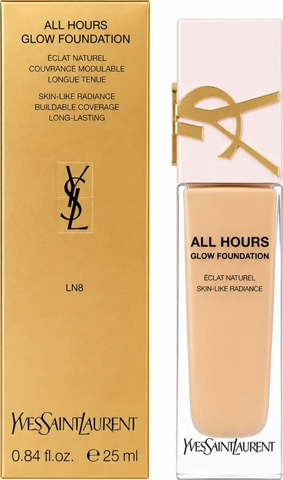Yves Saint Laurent All Hours Glow Foundation LN8, 25ml