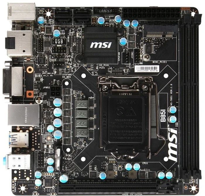 MSI B85I (Intel 1150)