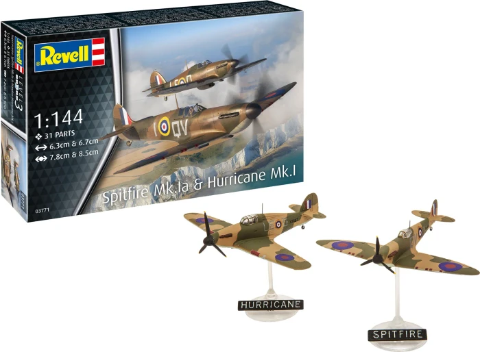 Revell Supermarine Spitfire Mk.Ia - Hawker Hurricane Mk.I