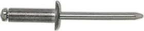 Gesipa Alu/Stahl Großkopf Blindniete 5x25mm, 250 Stück