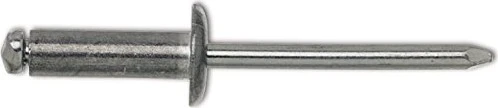 Gesipa Alu/Stahl Großkopf Blindniete 5x25mm, 250 Stück
