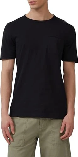 s.Oliver Flammgarn Pocket T-Shirt kurzarm schwarz (Herren)