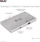 Club 3D 5-in-1 Hub, Thunderbolt 4 [Buchse] Vorschaubild