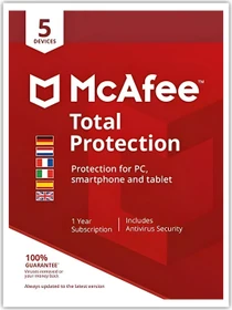 McAfee Total Protection 2020, 5 User, PKC (multilingual) (Multi-Device)