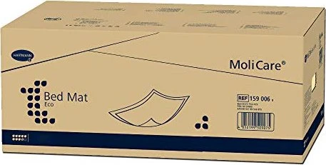 Hartmann MoliCare Bed Mat Eco 9 Tropfen Bettschutzeinlage, 40x60cm, 100 Stück