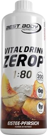 Best Body Nutrition Vital Drink Zerop Ice Tea Pfirsich 1l