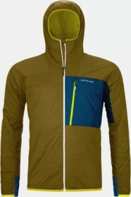 Ortovox Swisswool Piz Duan Funktionsjacke green moss (Herren)