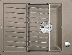 Blanco Elon 45 S InFino Becken reversibel mit Ablauffernbedienung tartufo