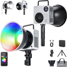 Neewer HB80C 80W RGBWW Mini COB LED Video Light