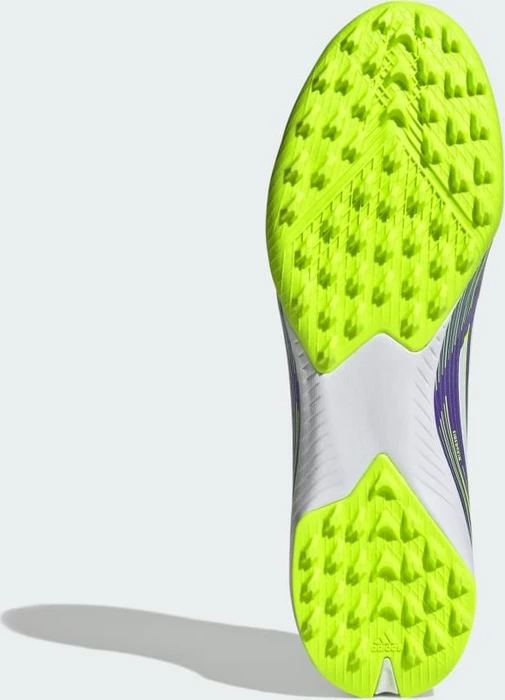 adidas F50 League TF purple rush/cloud white/lucid lemon