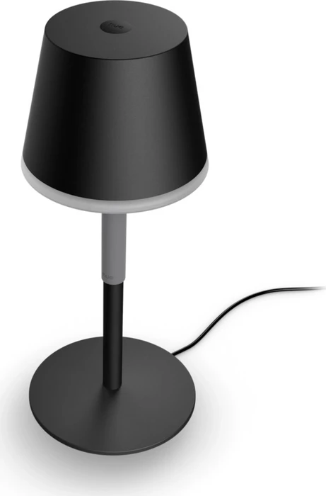 Philips Hue White and Color Ambiance Go Tischleuchte schwarz