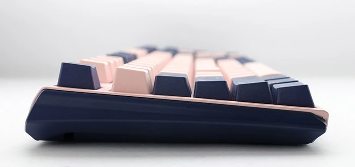 Ducky One 3 Fuji TKL PBT rosa/blau, MX BLUE, USB, US