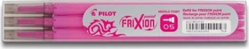 Pilot FriXion Point BLS-FRP5-P-S3 Rollerballmine RB 0.5mm pink, 3er-Pack