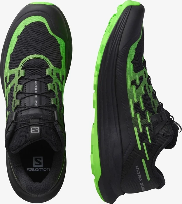 Salomon Ultra Glide black/green gecko (Herren)