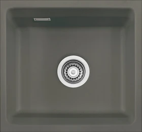 systemceram Kara 51 F/o Einbau Becken mittig lava