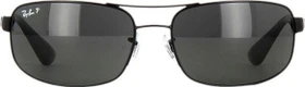 Ray-Ban RB3445 61mm gunmetal-black/polarized grey