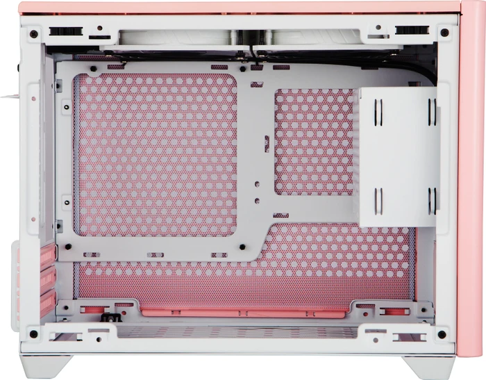 Cooler Master MasterBox NR200P Sakura Limited Edition, rosa, Glasfenster, Mini-ITX