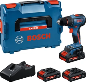 Bosch Professional Expert EXSR18V-90 Akku-Bohrschrauber inkl. L-Boxx + 3 Akkus 4.0Ah
