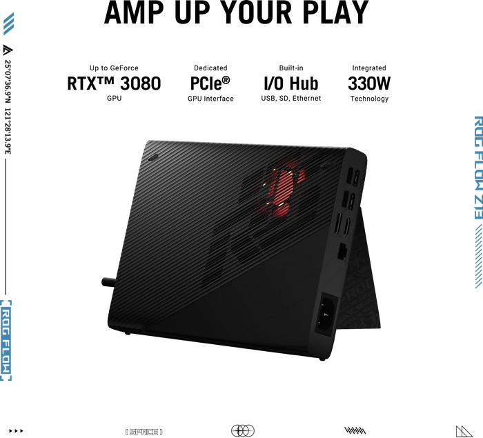 ASUS ROG Flow Z13 GZ301ZE-LD220W, Core i9-12900H, 16GB RAM, 1TB, GeForce RTX 3050 Ti, DE