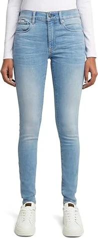 G-Star 3301 Skinny Jeans light indigo aged (Damen)
