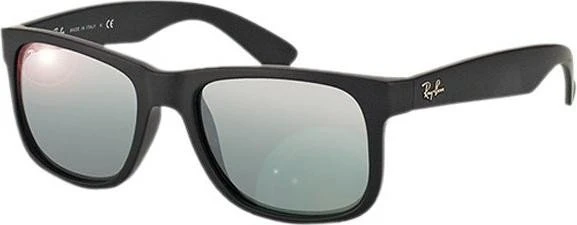 Ray-Ban RB4165 Justin Classic 54mm schwarz/silber verspiegelt