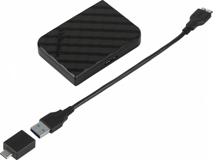 Verbatim Store 'n' Go Mini SSD, 1TB, USB 3.0 Micro-B