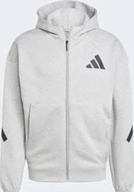 adidas Z.N.E. Zip Hoodie medium grey heather (Herren)